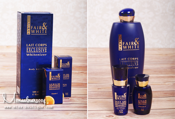 دليلك لعلاج تصبغات البشرة بآمان مجموعة “.fair and white”الفرنسية