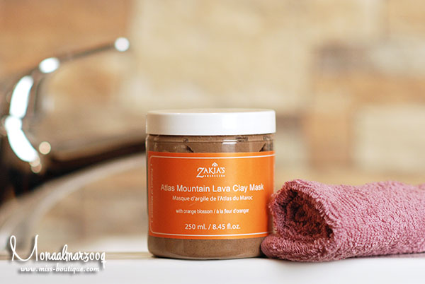 الطين المغربي  Atlas Mountain Clay Mask – Orange Blossom