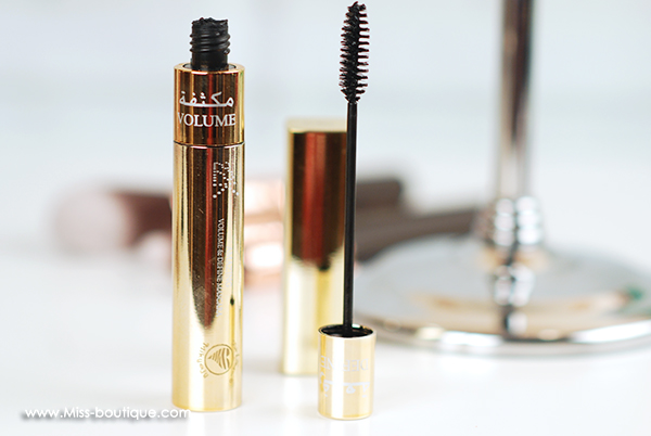 المسكارا الذهبية من مكياجي لإطالة وتكثيف الرموش