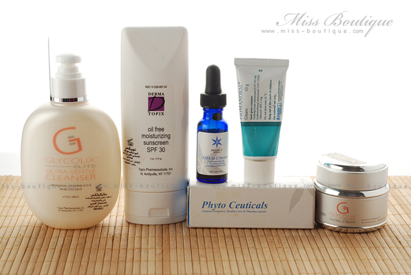 مجموعة العناية بالبشرة ” تمتعي ببشرة طفولية متوردة الخدين “